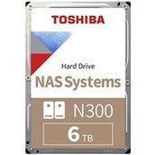 Toshiba HDWG160UZSVA 6TB N300 7200RPM SATA3 128MB NAS
