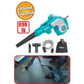 TOTAL Üfleme Makinası 800 W Bahçe Yaprak Temizleme Süpürme Total TB2066 Elektrikli Üfleyici Toplayıcı