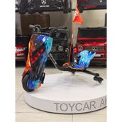 TOY CAR Drift Car Scooter 36 Wolt - Mavi - Açık Mavi