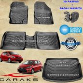 Toyota Yaris 2000-2005 3d Bagaj Havuzu