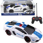 Toysan Dzc Kuzenler Avm Toysan Uzaktan Kumandalı Polis Arabası Full Fonksiyon Şarjlı 32 cm 1:12 Ölçek Dev Oyuncak - Renkli