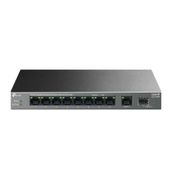 TP-Link LS1210GP Green Tech 10 Port Gigabit 9 Port PoE +1 Port Gigabit SFP 61W Yönetilemez Masaüstü Switch