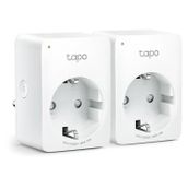 Tp-Link Tapo P100(2-Pack) Akıllı Mini Wi-Fi Priz Beyaz