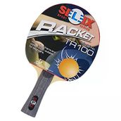 Tr100 Ittf Onaylı Masa Tenisi Raketi, Kahverengi, 1