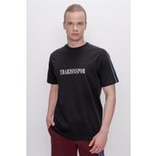 Trabzonspor Bisiklet Yaka Baskılı T-Shirt