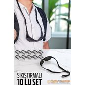 Transformacion Gözlük İpi Ayarlanabilir Sıkıştırmalı Gözlük İpi 10 lu SET 721797