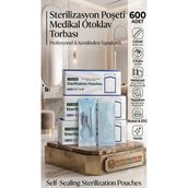 Transformacion Sterilizasyon Poşeti 600 Adet - Otoklav Kendinden Yapışkanlı Medikal Poşet 9X26 cm 722738 - 1000 LI