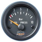 Trem yağ basınç göstergesi 12V/10 BAR SİYAH