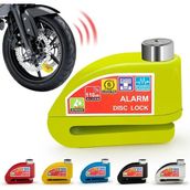 Trend Store Motosiklet Alarmlı Disk Kilidi - Sarı