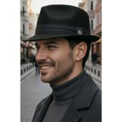 Trenderrs Erkek Premium Lüx Kaşe Jackson Fötr Şapka