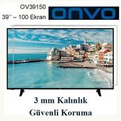 Trendglass 39 İnç 100 Ekran LED LCD TV Ekran Koruyucu Panel