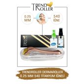 Trendroller Dermaroller 0.25mm Titanyum 540 Iğne Orijinal Derma Roller
