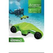 Triathlon T-249 Elektrikli Deniz Scooter 1200W Çift Motor | 40M Dalış | 3 Hız | Aksiyon Kamera | Sea Scooter - Yeşil - 14
