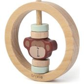Trixie Ahşap Yuvarlak Çıngırak - Mr. Monkey - Ahşap - Ceviz