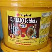 Tropical D-Allio Tablet 250 Adet Balık Yemi