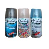 Tropicana Air Freshener Anti Tobacco 260 ml + Buble Gum 260 ml + Soft Kokular 260 ml Otomatik Makine Yedek Parfüm Spreyi Oda Kokusu