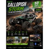 Trust Store Gallopish Storm 1:16 4WD Uzaktan Kumandalı HW8808 Arazi Aracı 50 Km/h Hız Metal Şase Işıklı Off-Road Canavar Rc Araba - Çok Renkli