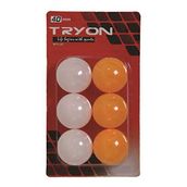 Tryon Masa Tenisi Topu 6 Lı MTT-20 MASA TENİSİ TOPU 6 LI
