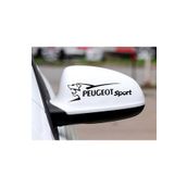 TSC Z1003 Yan Ayna Peugeot 2'li Araba Sticker