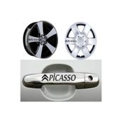 TSC Z1361 Citroen Picasso Kapı Jant 8'li Araba Sticker