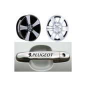 TSC Z1399 Peugeot Kapı Kolu Jant 8'li Araba Sticker