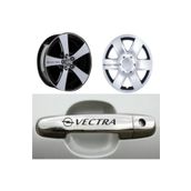 TSC Z1401 Opel Vectra Kapı Kolu Jant 8'li Araba Sticker
