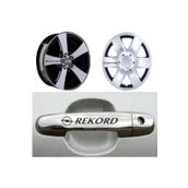 TSC Z1403 Opel Rekord Kapı Kolu Jant 8'li Araba Sticker