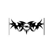 TSC Z1494 Opel Alev Desenli Etiket Modifiye 2'li Araba Sticker