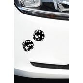 TSC Z1969 Zar Atma Araba Resim Yapıştırma Sticker