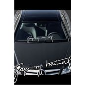 TSC Z20 Gazi Mustafa Kemal İmza Stıcker 75cm X 24cm Oto