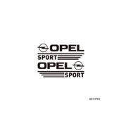TSC Z2000 Opel Sport Ayna Çıkartma Araba Sticker
