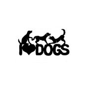 TSC Z2052 Köpek Sevgisi Araba Sticker
