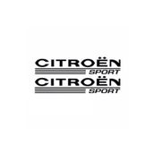 TSC Z363 Citroen Sport Yan Ayna 2'li Araba Sticker