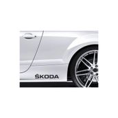TSC Z414 Skoda Marşpiyel Yazısı 2'li Araba Sticker