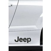 TSC Z429 Jeep Marşpiyel Yazısı 2 Adet Yapıştırma Sticker
