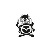 TSC Z554 Mazda Taz Komik Araba Sticker