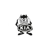 TSC Z555 Kia Taz Komik Araba Sticker