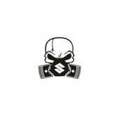 TSC Z590 Suzuki Piston Kuru Kafa Araba Sticker