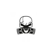TSC Z602 Dacia Piston Kuru Kafa Araba Sticker