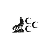 TSC Z640 Hilal Ay Kurt 30cm Yapıştırma Sticker