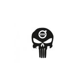 TSC Z672 Volvo Kuru Kafa Punisher Araba Sticker