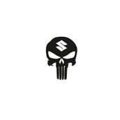 TSC Z676 Suzuki Kuru Kafa Punisher Araba Sticker