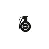 TSC Z779 Opel Komik El Bombası Araba Sticker