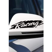 TSC Z996 Yan Ayna Racing Yarış Modifiye 2'li Araba Sticker