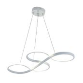 TT Aydınlatma TT025-BY Yılan Modeli Mat Beyaz Led Avize
