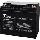 Ttec 12V 18A Base Bakımsız Kuru Akü Elektrikli Bisiklet - Renkli