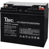 Ttec 12V 18A Base Bakımsız Kuru Akü Elektrikli Bisiklet - Renkli