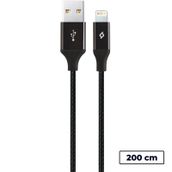 Ttec 2DK19S Siyah AlumiCable MFi iPhone Lisanslı Şarj Kablosu