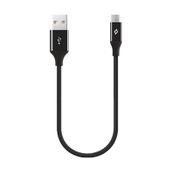 Ttec 2DK25S Siyah 30 cm Alumi Cable Micro USB Şarj ve Data Kablosu