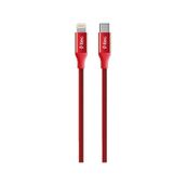 Ttec 2DK41K 150 cm Kırmızı Alumicable USB C Lightning Hızlı Şarj Kablosu